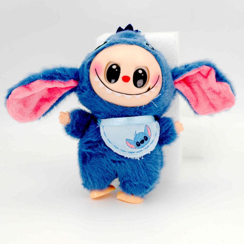 Labubu Stitch blau